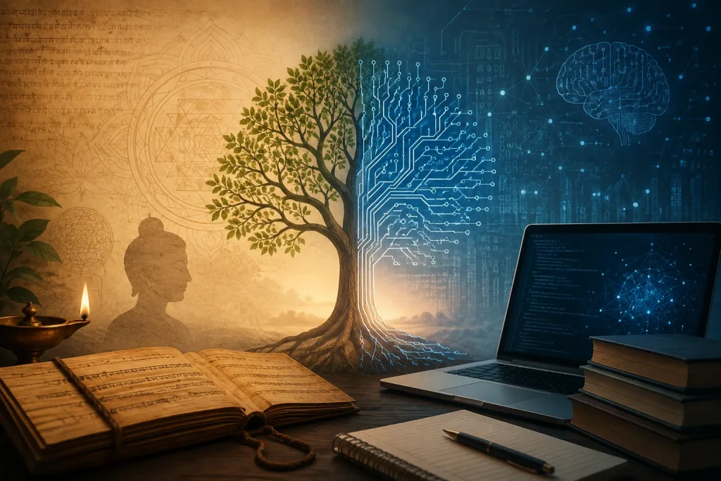 Intersection of Computer Science and Indian Knowledge Systems
