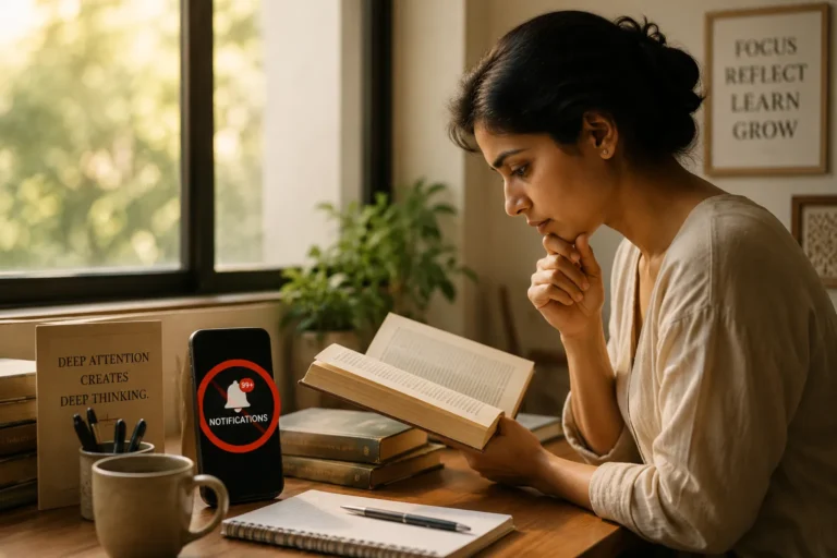 Deep attention in an age of digital distractions